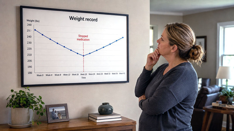 Do you gain weight back after stopping Mounjaro or Wegovy?