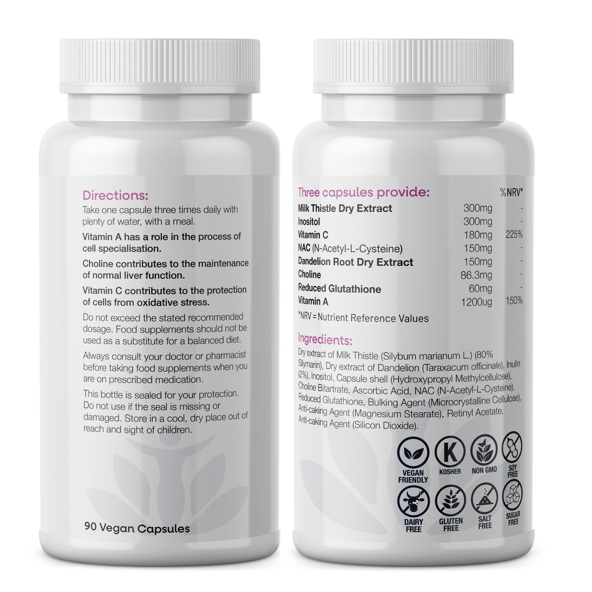 Milk Thistle & N-Acetyl Cysteine